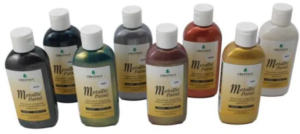 Chestnut Acrylfarbe Metallische Farben 100 ml - Grün