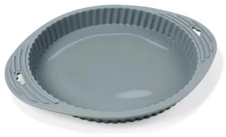 Funktion Kuchenform Rund grau Silikon